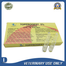 Medicamentos Veterinários de Progesterona Injeção 50mg (1ml)